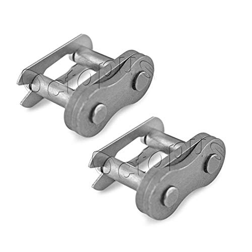 2 Pcs Heavy Duty 120-1 Connecting Link, 1.5", Carbon Steel