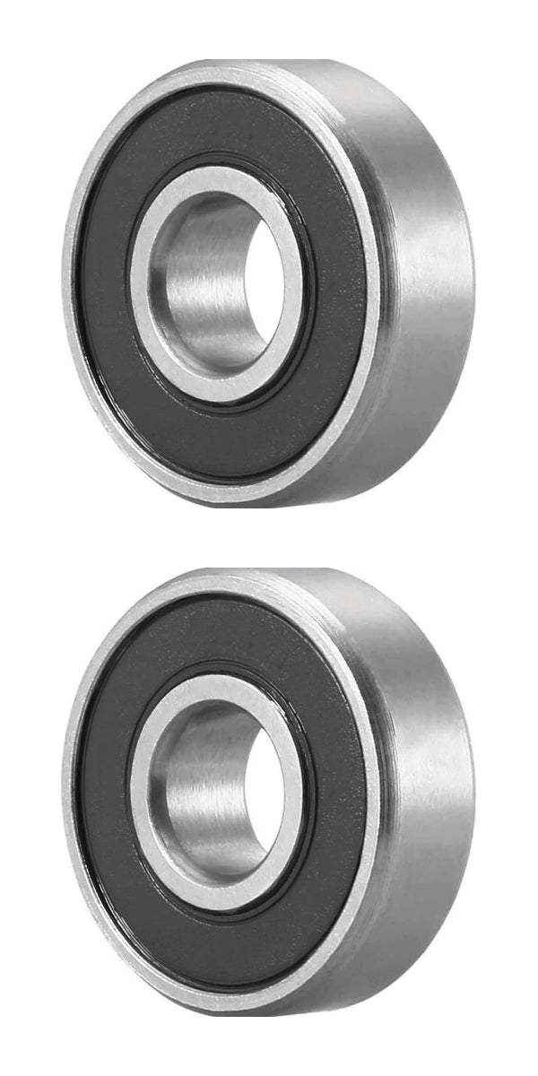OCTOPUS - 2PCS of SR12 2RS Stainless Steel Sealed 3/4" x 1 5/8" x 7/16" inch Deep Grove Ball Bearings