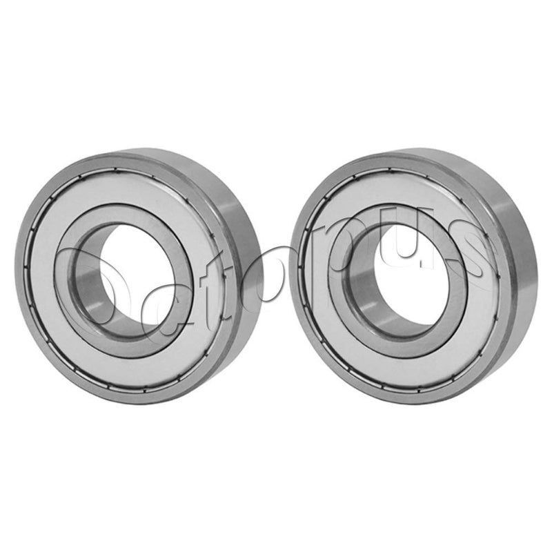 6305 ZZ Ball Bearing / 2 Pcs - Metal Shields - 25 62 17 mm