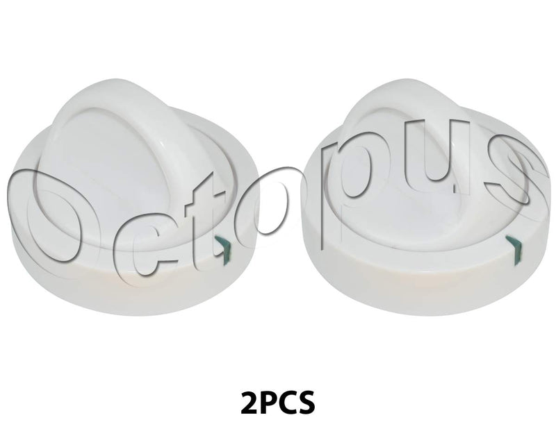2PCS of Dryer Timer Knob for GE Frigidaire PS418921 AP2107778 131873500 WE01X10082