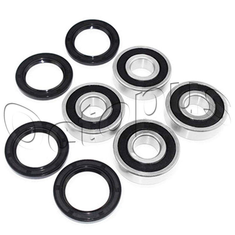 Compatible for Honda TRX300EX FourTrax ATV Bearing & Seal kit for 2 Sides Front Wheel 1993-2009